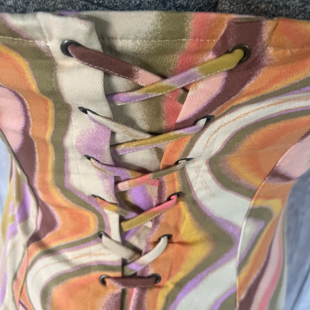 Wild Fable Vibrant Multicolor Women's Skirt - Picture 5 of 8